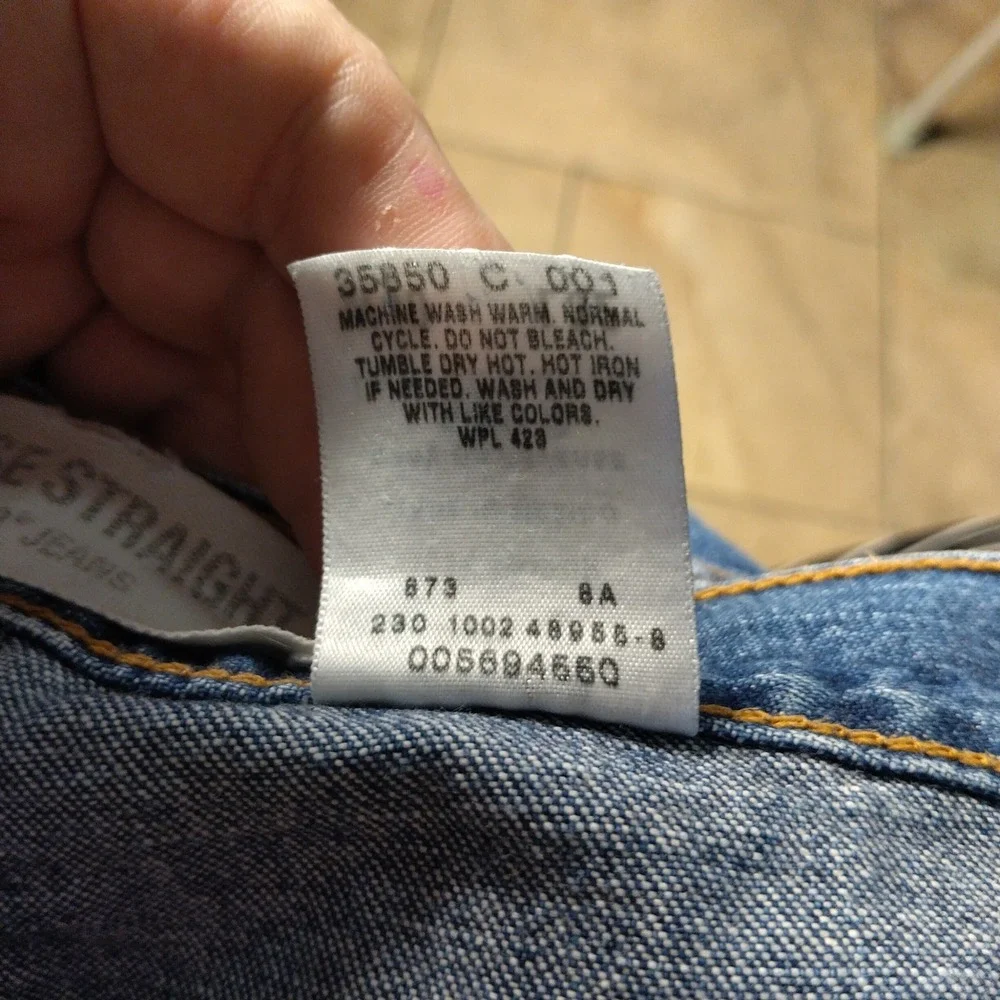 Levis 569 Loose Straight Fit Jeans Mens 40x32 Blue Denim 00569-4650 Medium Wash